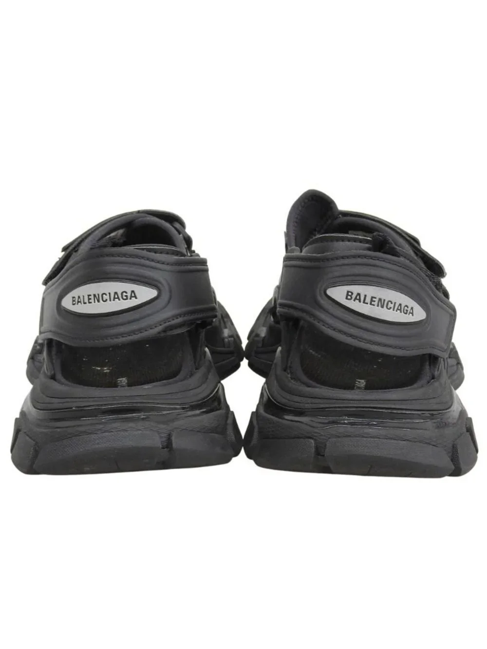 Balenciaga Track Sandals Shoes Black